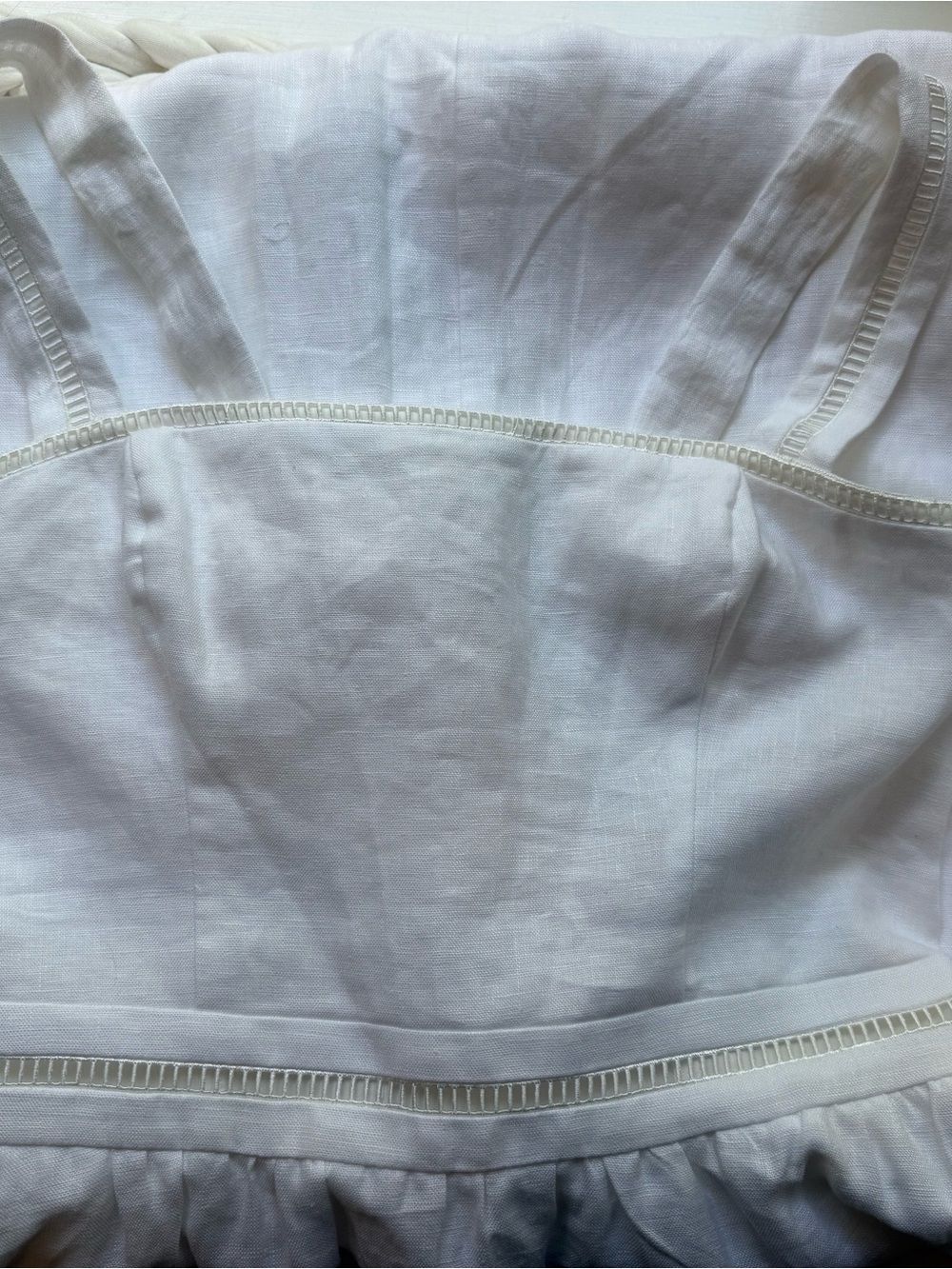 Reformation Everett Linen Midi Sundress NWOT - Picture 4 of 7